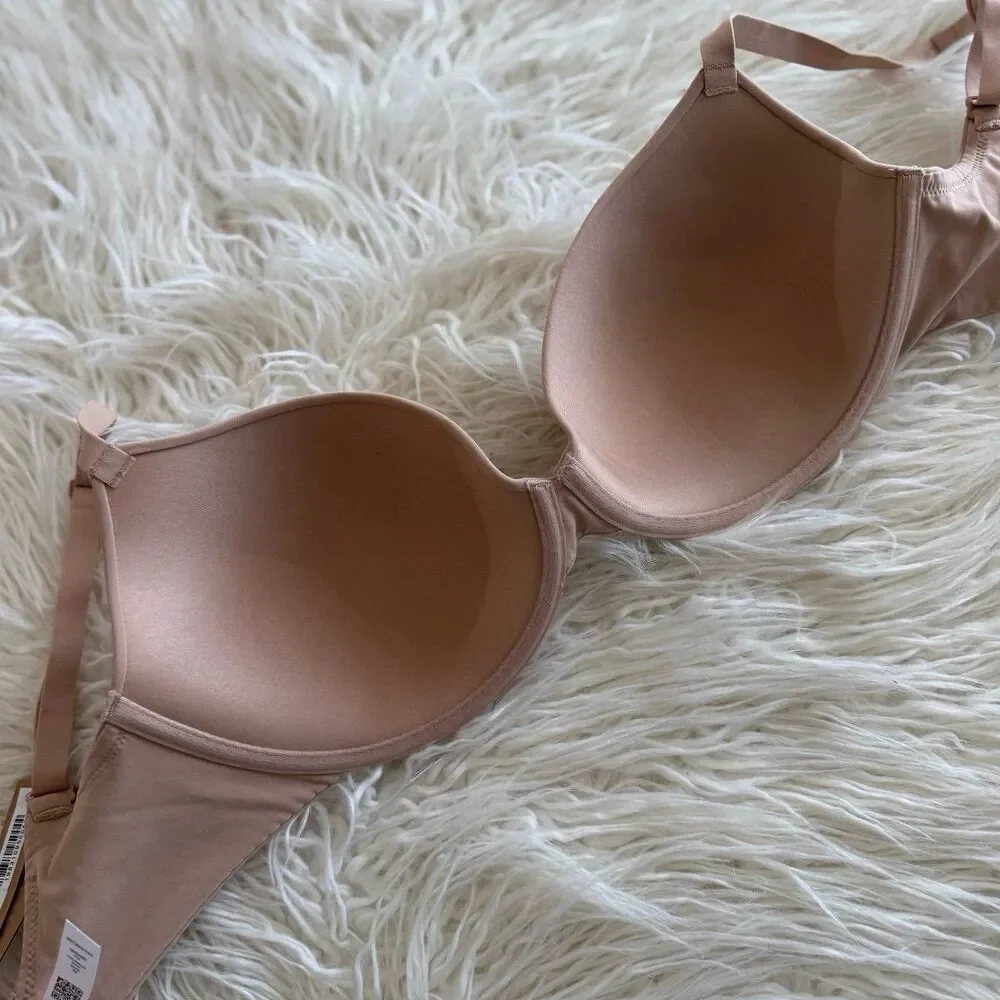 Skims Fits Everybody T-shirt Bra Clay Size 32DDD - Picture 5 of 7
